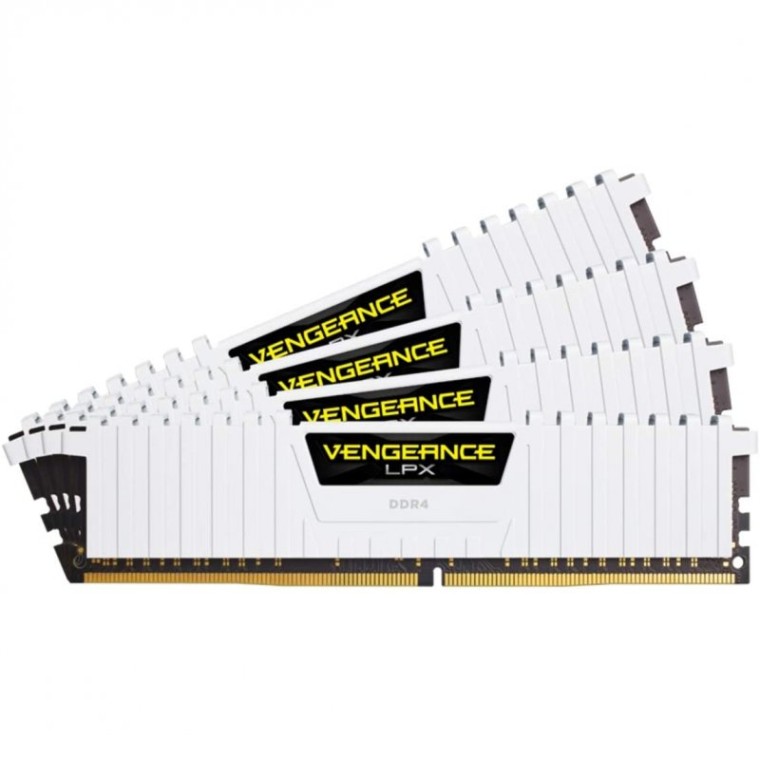 Corsair Vengeance LPX DDR4 2666MHz PC4-21300 64GB 4x16GB CL16 Blanco