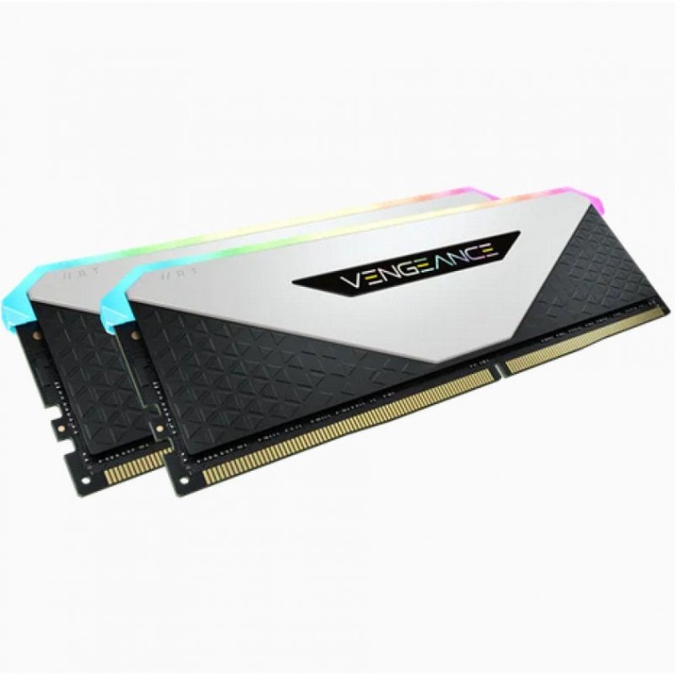 Corsair Vengeance RGB RT Blanco DDR4 3200MHz 16GB 2x8GB CL16