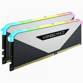 Corsair Vengeance RGB RT Blanco DDR4 3200MHz 16GB 2x8GB CL16 Corsair Vengeance RGB RT Blanco DDR4 3200MHz 16GB 2x8GB CL16
