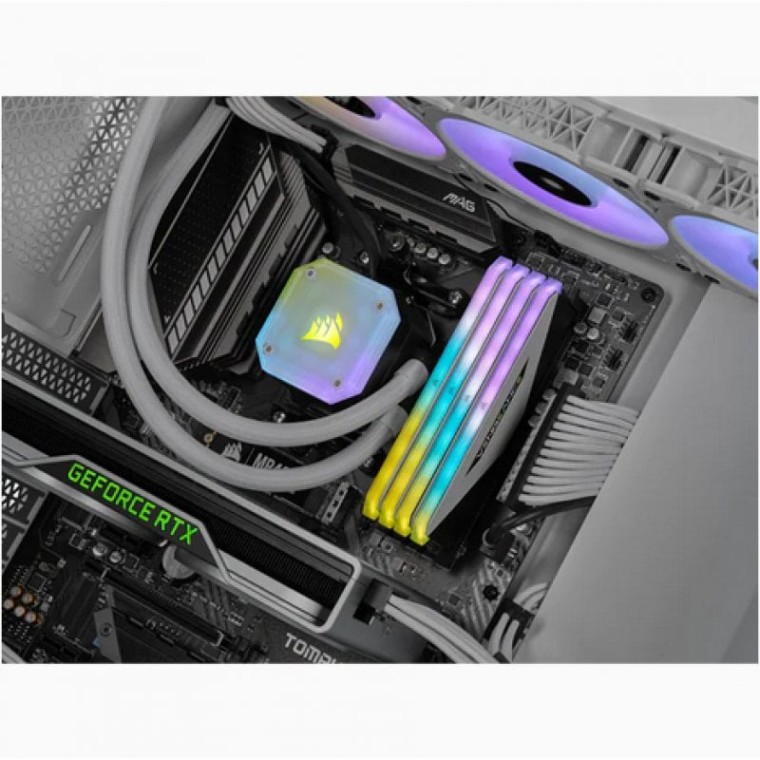 Corsair Vengeance RGB RT Blanco DDR4 3200MHz 16GB 2x8GB CL16