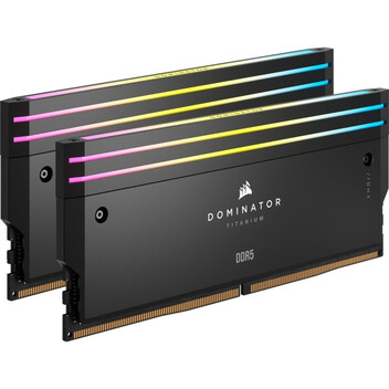 Corsair Dominator Titanium DDR5 6000MHz 32GB 2x16GB CL30 XMP Negro Corsair Dominator Titanium DDR5 6000MHz 32GB 2x16GB CL30 XMP Negro