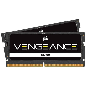 Memoria RAM Corsair Vengeance SODIMM 32GB 2x16GB DDR5 5600MHz CL48 Negra
