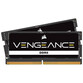 Memoria RAM Corsair Vengeance SODIMM 32GB 2x16GB DDR5 5600MHz CL48 Negra