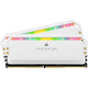 Corsair Dominator Platinum RGB DDR4 3600MHz PC4-28800 2x8GB 16GB CL18 Blanco