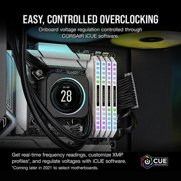Corsair Dominator Platinum RGB DDR5 5200MHz 64GB 2x32GB CL40 Blanca