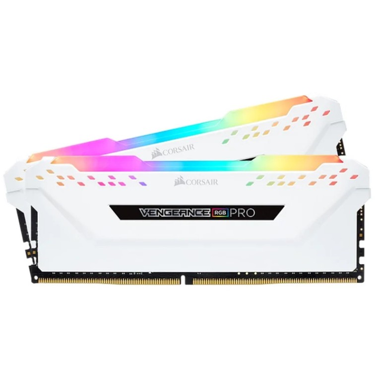 Corsair Vengeance RGB Pro DDR4 2666 PC4-21300 16GB 2x8GB CL16 Blanco