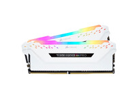 Corsair Vengeance RGB Pro DDR4 3200 PC4-25600 16GB 2x8GB CL16 Blanco Corsair Vengeance RGB Pro DDR4 3200 PC4-25600 16GB 2x8GB CL16 Blanco