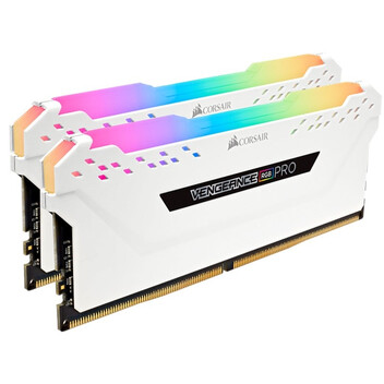 Corsair Vengeance RGB Pro DDR4 3200 PC4-25600 16GB 2x8GB CL16 Blanco Corsair Vengeance RGB Pro DDR4 3200 PC4-25600 16GB 2x8GB CL16 Blanco