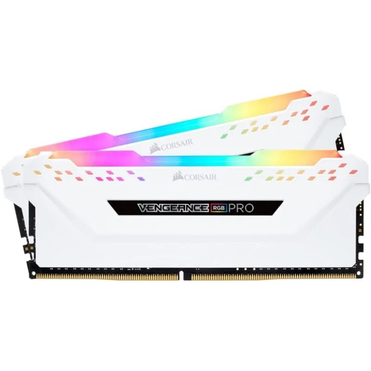 Corsair Vengeance RGB Pro DDR4 3200MHz PC4-25600 32GB 2x16GB CL16 Blanca