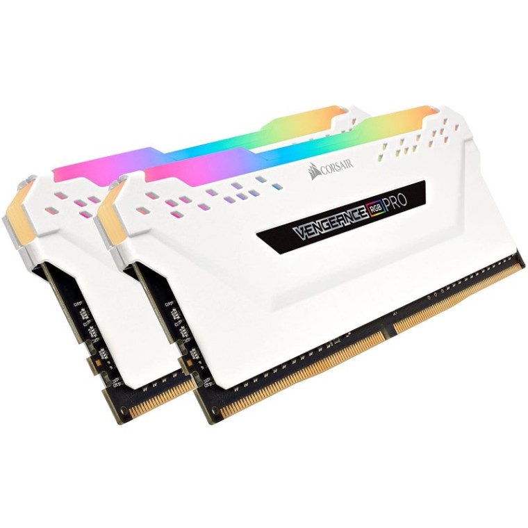 Corsair Vengeance RGB Pro DDR4 3200MHz PC4-25600 32GB 2x16GB CL16 Blanca