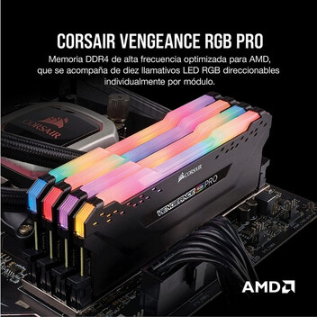 Corsair Vengeance RGB Pro DDR4 3200MHz 8GB CL16 Corsair Vengeance RGB Pro DDR4 3200MHz 8GB CL16
