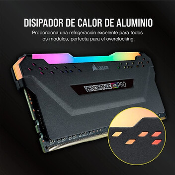 Corsair Vengeance RGB Pro DDR4 3200MHz 8GB CL16 Corsair Vengeance RGB Pro DDR4 3200MHz 8GB CL16
