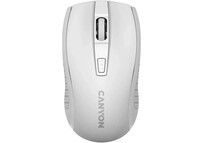 Canyon MW-7 Ratón Inalámbrico 1600DPI Blanco
