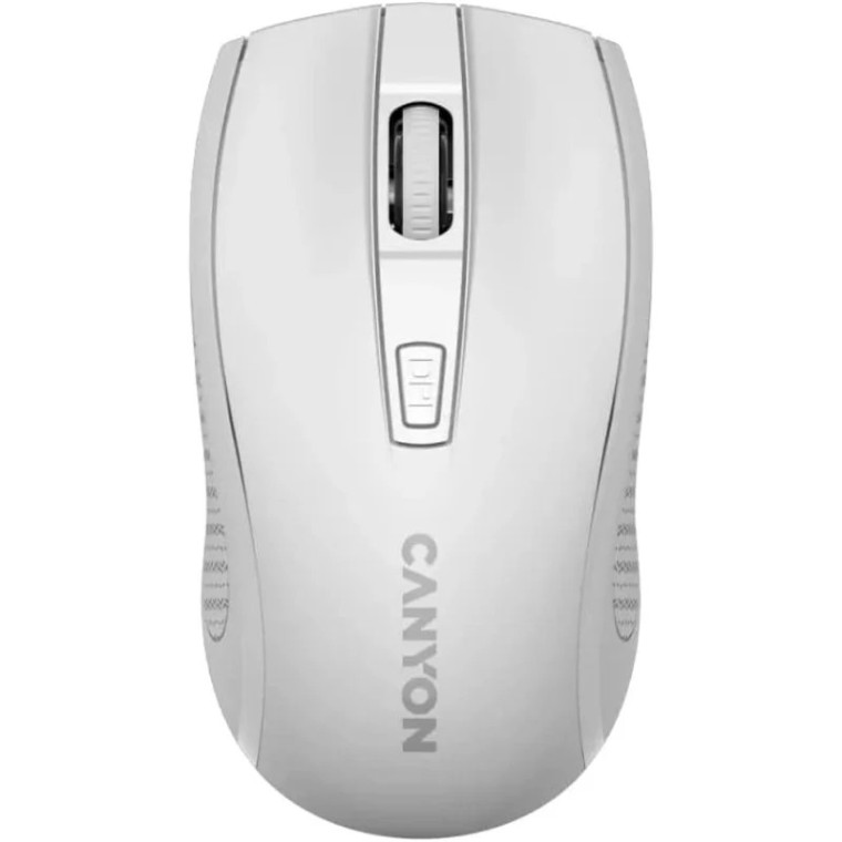 Canyon MW-7 Ratón Inalámbrico 1600DPI Blanco