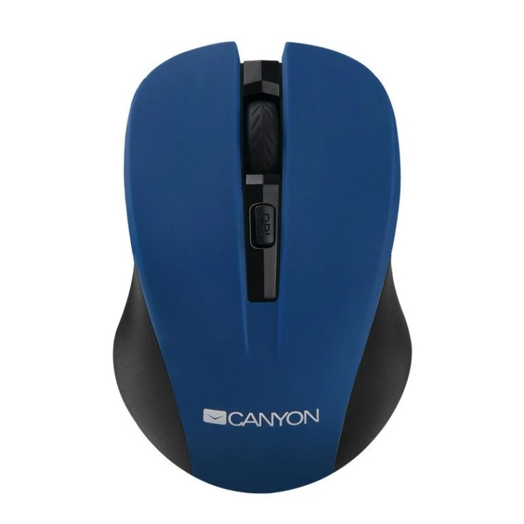 Canyon CNE-CMSW1BL Ratón Inalámbrico 1200DPI Azul