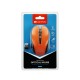 Canyon CNE-CMSW1O Ratón Inalámbrico 1200 DPI Naranja