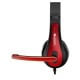 Canyon HSC-1 Auriculares Gaming Negro/Rojo