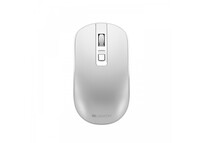 Canyon MW-18 Ratón Óptico Inalámbrico Recargable 1600 DPI Blanco Perla
