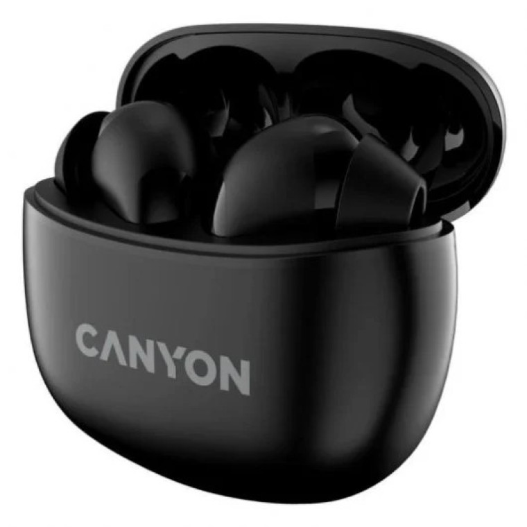 Canyon TWS-5 Auriculares Estéreo Inalámbricos Negros