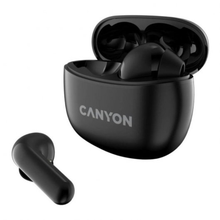 Canyon TWS-5 Auriculares Estéreo Inalámbricos Negros