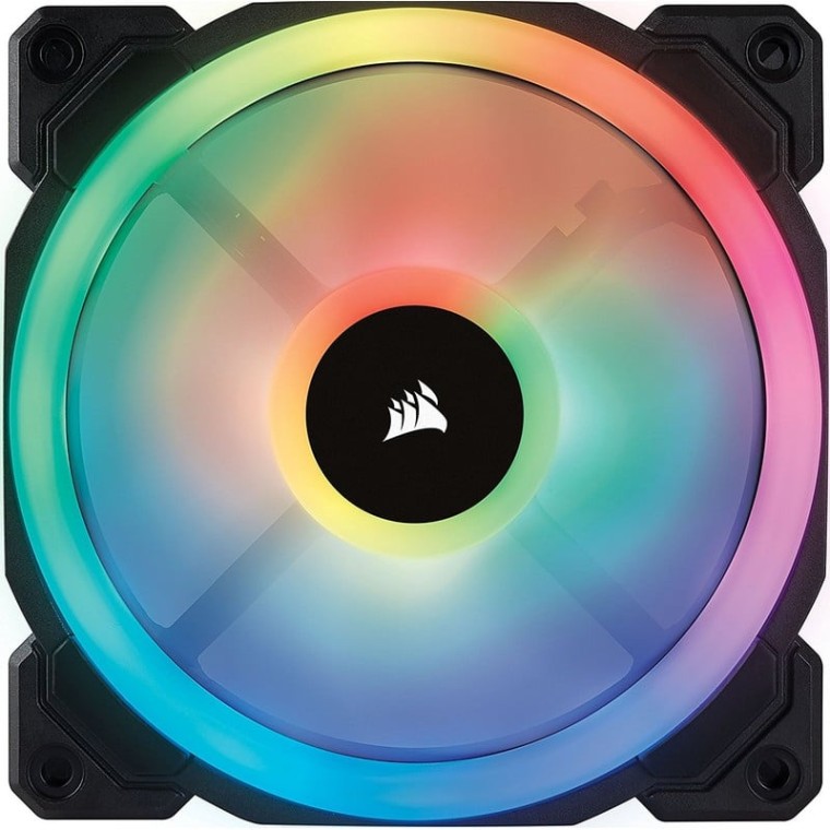 Corsair LL120 RGB Pack 3 Ventiladores 120mm con Lightning Node Pro