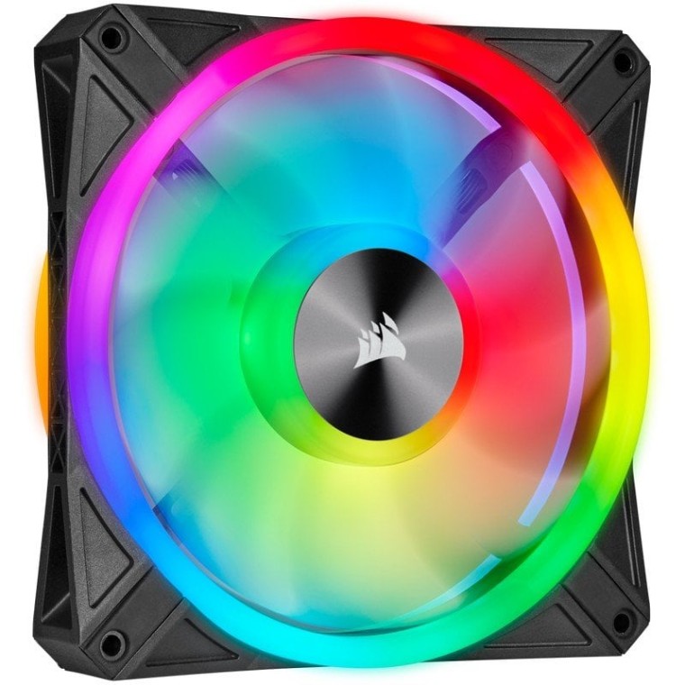 Corsair iCUE QL140 RGB PWM Single Pack Negro 140 mm