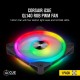 Corsair iCUE QL140 RGB PWM Single Pack Negro 140 mm