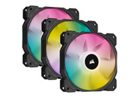 Corsair iCUE SP120 RGB ELITE Performance 120 mm PWM Triple Fan Kit con iCUE Lighting Node CORE Corsair iCUE SP120 RGB ELITE Performance 120 mm PWM Triple Fan Kit con iCUE Lighting Node CORE