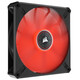 Corsair ML140 LED ELITE Premium Ventilador PWM de Levitación Magnética 140mm Rojo