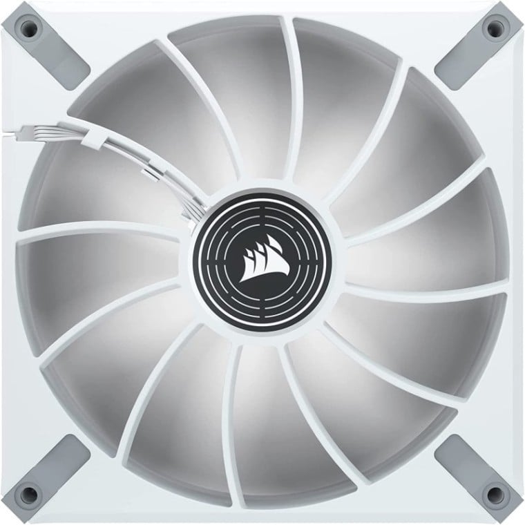 Corsair ML120 LED ELITE Premium 120 mm Ventilador Blanco PWM Levitación Magnética LED Blanco