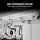 Corsair AF120 Elite 120 mm PWM Ventilador con Rodamiento Dinámico Líquido 120mm Blanco Corsair AF120 Elite 120 mm PWM Ventilador con Rodamiento Dinámico Líquido 120mm Blanco