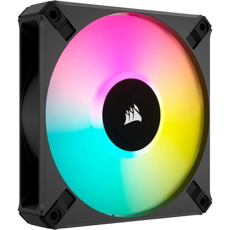 Corsair iCUE AF120 RGB ELITE Ventilador PWM de 120 mm Negro