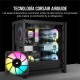 Corsair iCUE AF120 RGB ELITE Juego de Tres Ventiladores PWM de 120 mm Negro con Controlador iCue