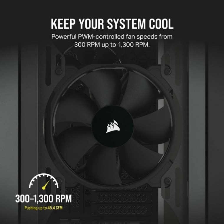 Corsair SP120 Elite Ventilador 120mm Negro