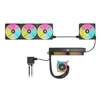 Corsair ICUE Link QX120 RGB 3x Kit de Expansión de Ventilador PWM 120mm Corsair ICUE Link QX120 RGB 3x Kit de Expansión de Ventilador PWM 120mm