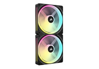 Corsair ICUE Link QX140 RGB 2x Kit de Expansión de Ventilador PWM 140mm Corsair ICUE Link QX140 RGB 2x Kit de Expansión de Ventilador PWM 140mm