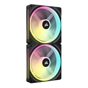 Corsair ICUE Link QX140 RGB 2x Kit de Expansión de Ventilador PWM 140mm Corsair ICUE Link QX140 RGB 2x Kit de Expansión de Ventilador PWM 140mm