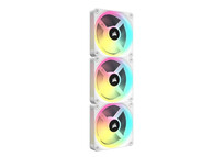 Corsair ICUE Link QX120 RGB 3x Kit de Expansión de Ventilador PWM 120mm Blanco