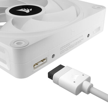 Corsair ICUE Link QX120 RGB 3x Kit de Expansión de Ventilador PWM 120mm Blanco