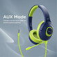 Promate Coddy Infantiles Auriculares Inalámbricos Volumen Limitado 93dB Verdes