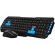 3Go Drile Combo Teclado + Ratón Inalámbricos Negro