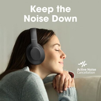 Promate Concord Auriculares Inalámbricos Plegables con Cancelación de Ruido Activa Bluetooth 5.3 Neg Promate Concord Auriculares Inalámbricos Plegables con Cancelación de Ruido Activa Bluetooth 5.3 Neg