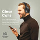 Promate Concord Auriculares Inalámbricos Plegables con Cancelación de Ruido Activa Bluetooth 5.3 Neg Promate Concord Auriculares Inalámbricos Plegables con Cancelación de Ruido Activa Bluetooth 5.3 Neg