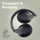 Promate Concord Auriculares Inalámbricos Plegables con Cancelación de Ruido Activa Bluetooth 5.3 Neg Promate Concord Auriculares Inalámbricos Plegables con Cancelación de Ruido Activa Bluetooth 5.3 Neg