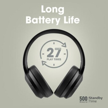 Promate Concord Auriculares Inalámbricos Plegables con Cancelación de Ruido Activa Bluetooth 5.3 Neg Promate Concord Auriculares Inalámbricos Plegables con Cancelación de Ruido Activa Bluetooth 5.3 Neg