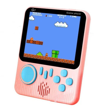 Klack G7 Consola con 666 Juegos Clásicos Retro con Pantalla de 3.5" y Conectividad a Tv Rosa Klack G7 Consola con 666 Juegos Clásicos Retro con Pantalla de 3.5" y Conectividad a Tv Rosa