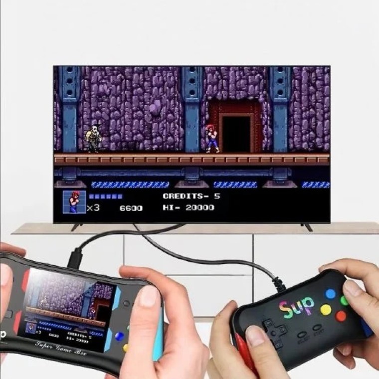 Klack X7m Consola Retro Portátil 500 Juegos