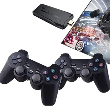 Klack Consola Retro Stick 64GB 10000 Juegos con 2 Mandos Inalámbricos Klack Consola Retro Stick 64GB 10000 Juegos con 2 Mandos Inalámbricos