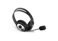 CoolBox CoolChat 3.5 Auriculares con Micrófono Negro/Plata