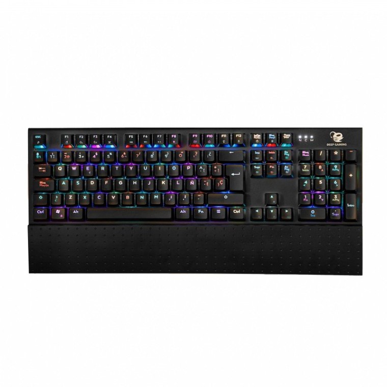 Coolbox DeepSolid Teclado Gaming Mecánico RGB Switch Kaihl Azul